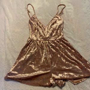 Velvet Romper